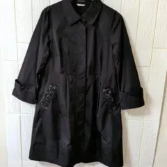 ローズティアラ 異素材切替コート 限定お値下げ - メルカリ