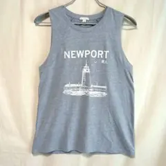 GAP ノースリーブ カットソー グレー NEWPORT【未使用に近い】のサムネイル