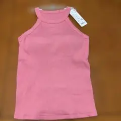 UNIQLO ホルターネック ブラタンクトップ L ピンク