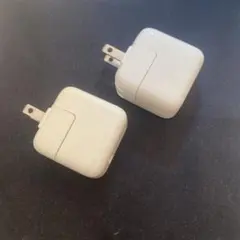 Apple純正、10W USB-aアダプタ二個セット