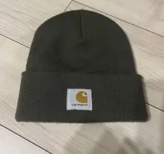 Carhartt オリーブグリーン ニット帽