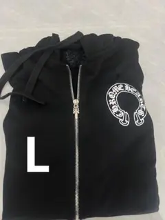 Chrome Hearts フード付きパーカー 黒　L