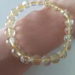 天然石 レモンクォーツ ブレスレット