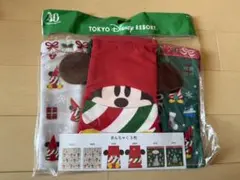 東京ディズニーリゾート クリスマスリルリンリン巾着3枚入り