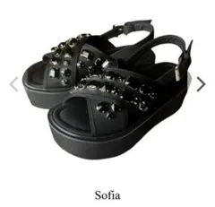 【新品未使用】BIRTHDAY BASH 厚底サンダル　Sofia 24cmのサムネイル