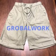 GLOBAL WORK カーキ ショートパンツ S