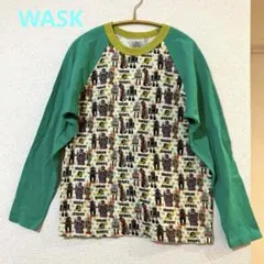 新品！WASK ワスク ロボット柄長袖Tシャツ 150cm BEBE