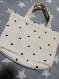 ハンドメイド 韓国 イブル ヌビ フリル付きトートバッグ小 - メルカリ