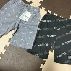 在庫一斉処分！！新品＊ハーフパンツセット　120
