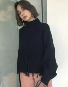 AMERI FRINGE HALFWAY KNITのサムネイル