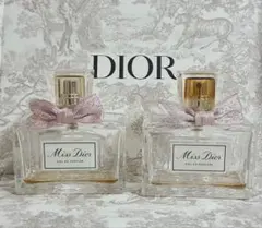 Miss Dior Eau de Parfum 2本セット空き瓶