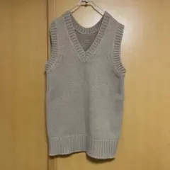 Spick&Span 23AW/ローゲージ2WAYニットベスト