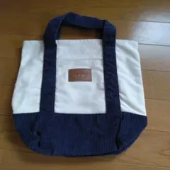 リンネル付録アイボリーとネイビーのトートバッグアーバンリサーチドアーズ