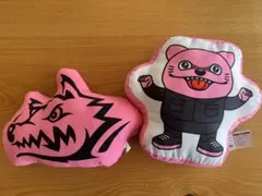 マンウィズパペット&クッション2つセット MAN WITH A MISSION - マンウィズ クッションの通販 by ジル⋆｡˚✩shop