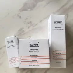 3点セット★ドパミー DOPAMY ニューロペップ 洗顔フォーム トナーパッド