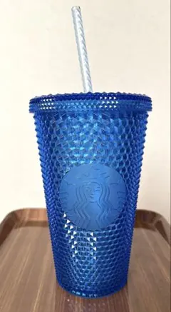 スターバックス コールドカップタンブラー バンピー ブルー