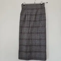 LOW FA チェック柄 タイトスカート Mサイズ