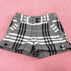 ★新品同様！★BURBERRY BLUELABEL★チェック柄ショートパンツ