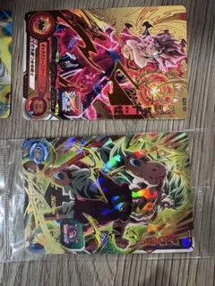 ドラゴンボール カードセット　ブロリー　ベジットゼノ　トランクスゼノ　孫悟飯ゼノのサムネイル