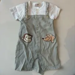 おさるのジョージ　 ロンパース 80 petit main
