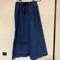 Gramicci デニムロングスカート
