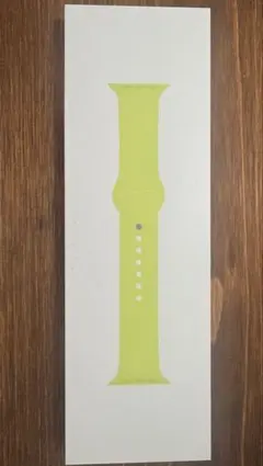 Apple Watch スポーツバンド ネオンイエロー42mm