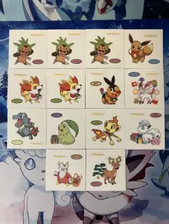 ポケモンパンシール 12枚セット