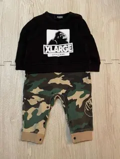 XLARGE KIDS ロンパース FREE SIZE（80〜90cm）