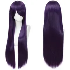 コスプレ　ウィッグ　紫　パープル　ロング