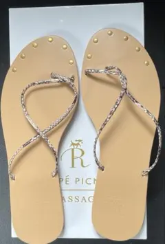 ROPE PICNIC サンダル パイソン柄 23.0cmのサムネイル