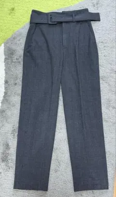 ZARA チェック スラックス