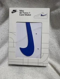 ナイキ　エアフォース1 カードウォレット　ホワイト　ブルー　ロイヤル