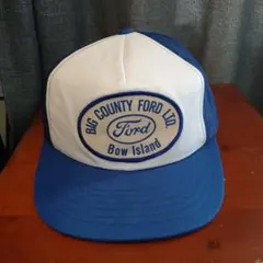 80's 90's Ford トラッカー メッシュキャップ ブルーのサムネイル