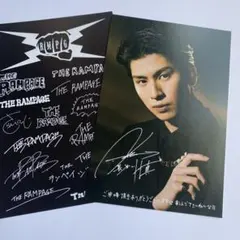 長谷川慎 THE RAMPAGE 5thAnniversary ポストカード