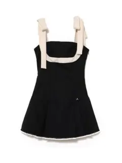andmary Chuchu pleats ribbon dress GRY - メルカリ