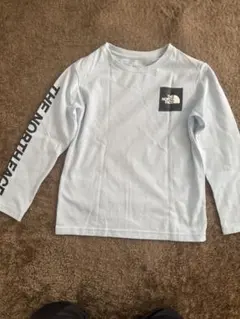 THE NORTH FACE 水色　長袖カットソー 130
