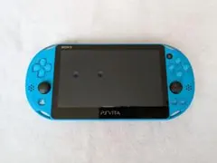 PS Vita 本体 青色 充電器　箱　説明書　マインクラフトソフト付