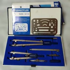 【未使用】STAEDTLER　製図器セット(554 06T)