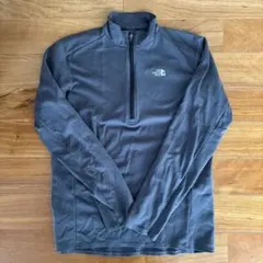 THE NORTH FACE グレー ジップアップシャツ