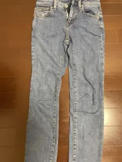 GU スリムフィットデニム ライトブルー 58