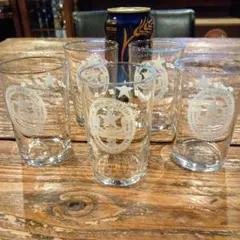 サッポロビール グラス （レトロ）5個セット