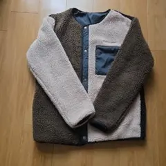 Columbia ボアリバーシブルジャケットトリコロールカラー
