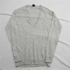 セオリー t リネンウールVネックニット Sサイズ グレー系 レディースのサムネイル