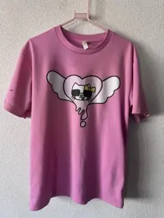 glimmer 猫イラスト Tシャツ Mサイズ ピンク