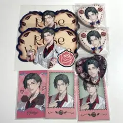 Rose Valentine 缶バッジ チェキ風カード 特典 五木左京