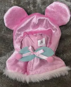 ディズニー ユニベア シークレット コスチューム ポンチョ フルーツ ピーチ