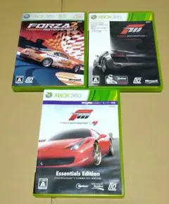 フォルツァ モータースポーツ2 3 4 XBOX360 3点セット