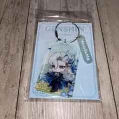 原神　てくてく冒険シリーズ　ラゲッジタグ風アクリルチャーム　ヌヴィレット