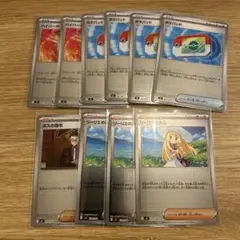 ポケモンカード　スタートデッキ100 グッズ、サポートミラーまとめ売り
