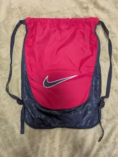 NIKE ナイキ ナップサック レッド ロゴ